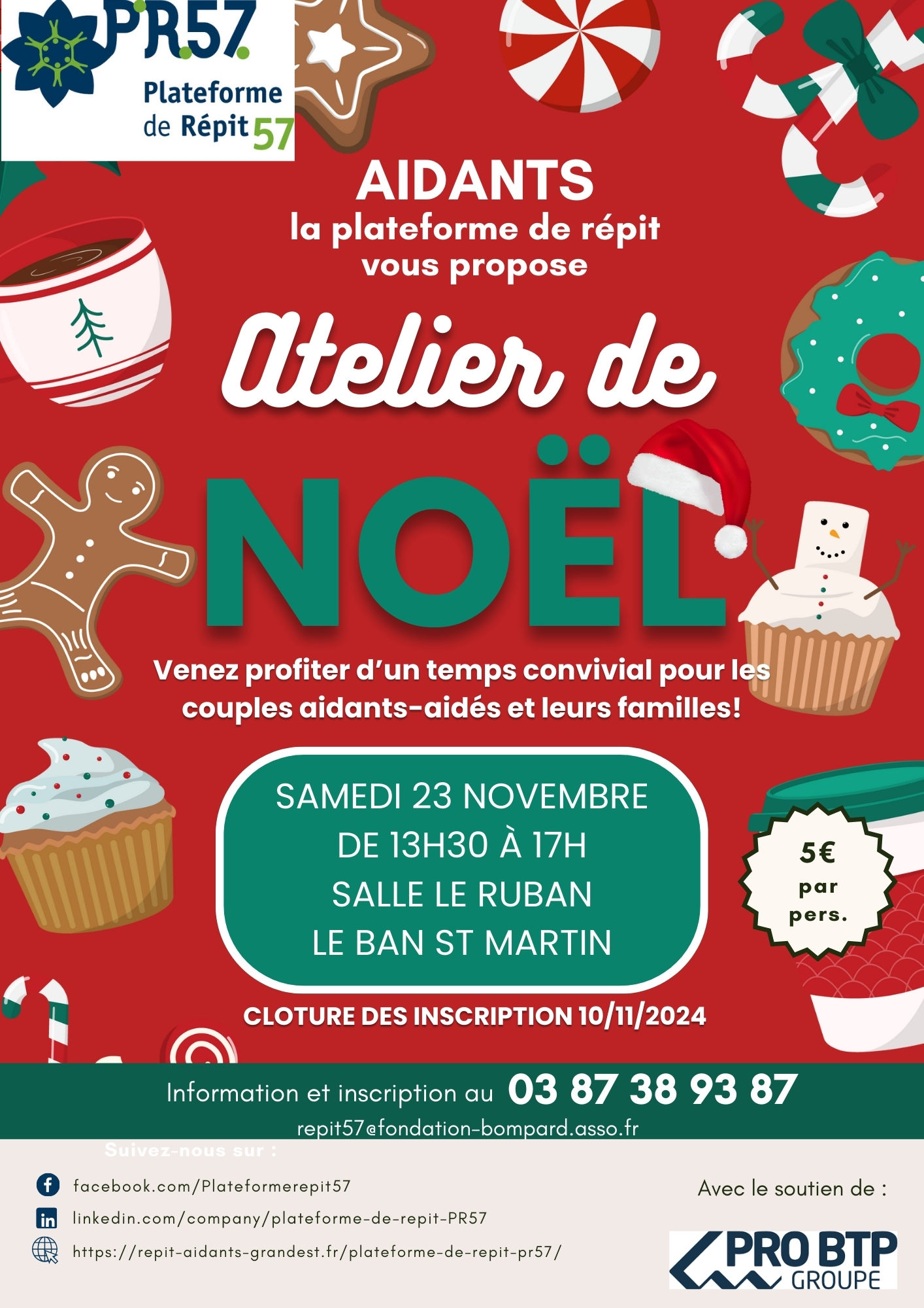 Aidants aidés Journée de Noel